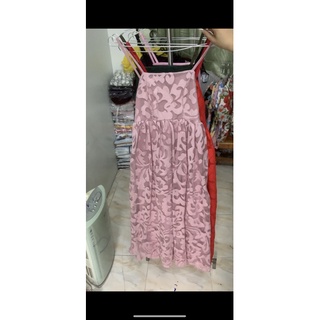 Đầm ren Maxi dây Phong cách HotGirl