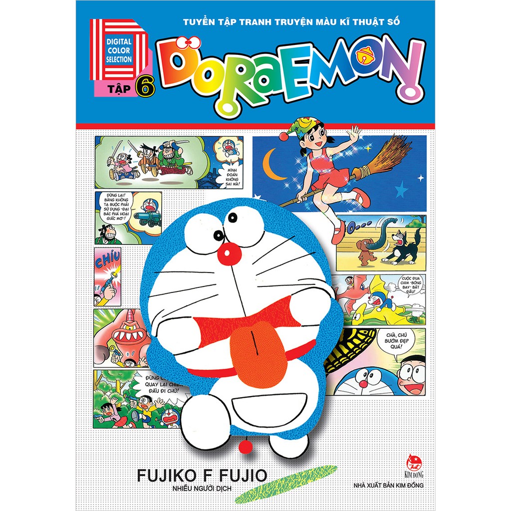 Sách - Doraemon Tuyển tập tranh truyện màu kĩ thuật số - Tập 06