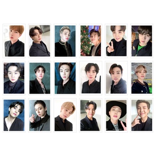 Ép lụa] Lomo Card 72 Ảnh BTS 2021 Happy Holidays
