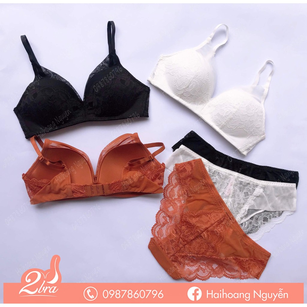 Bộ đồ lót Cenka không gọng mút mỏng viền lưới BL | BigBuy360 - bigbuy360.vn