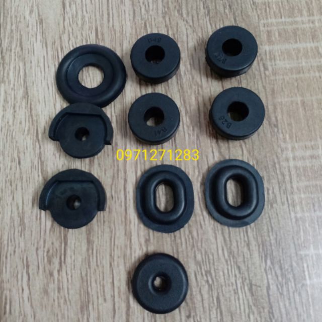 Bộ cao su đệm dàn áo xe Dream
