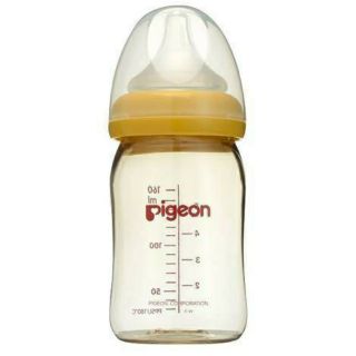 Bình sữa Pigeon SofTouch nhập khẩu 160ml/240ml cổ rộng