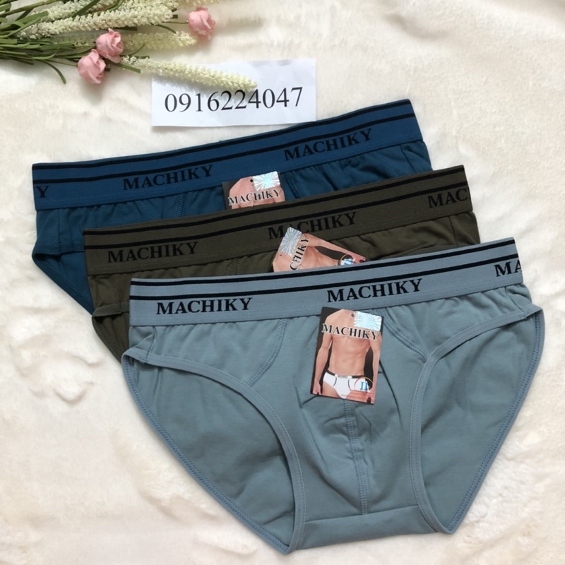Set 6 Quần lót nam cotton lưng cao, quần sịp nam xuất Nhật hàng cao cấp