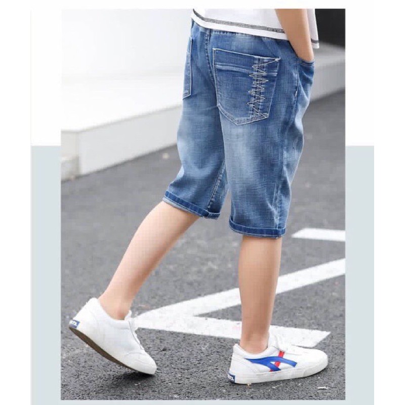 sale off quần jean lửng/ ngố có sẵn bé trai có sẵn size đại