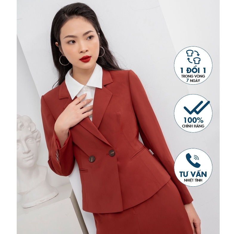 Áo vest Emspo dáng thời trang công sở AVQL0214