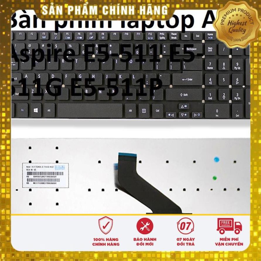 ⚡Bàn phím laptop Acer Aspire E5-511 E5-511G E5-511P