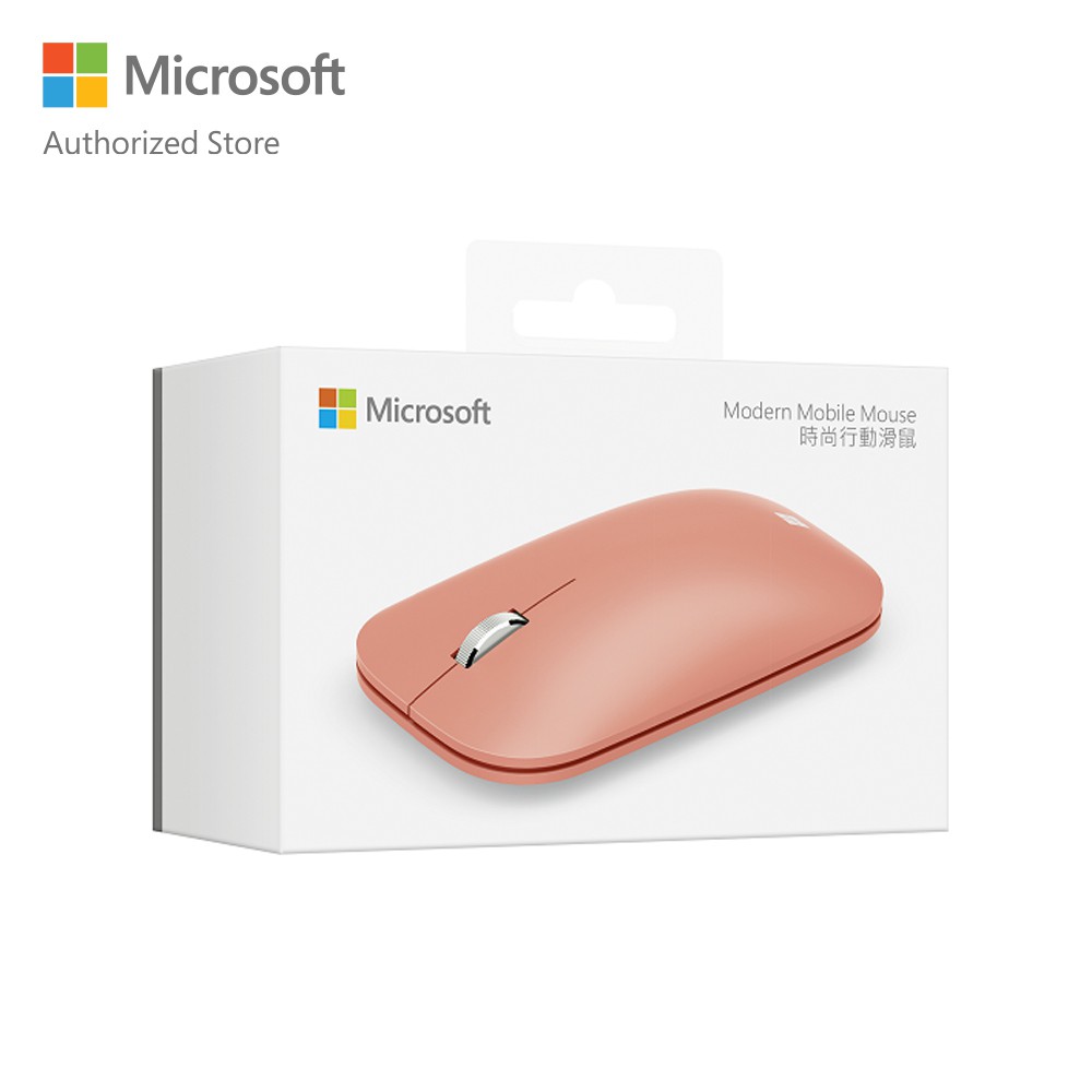 [Mã 2712ELSALE hoàn 7% xu đơn 300K] Chuột Bluetooth Microsoft BlueTrack Modern Mobile - Hổng đào