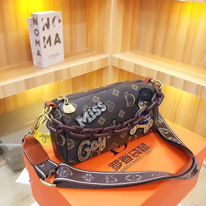 Túi Đeo Chéo Vai Hình Gấu Phong Cách Retro Thời Trang 2022 Dành Cho Nữ