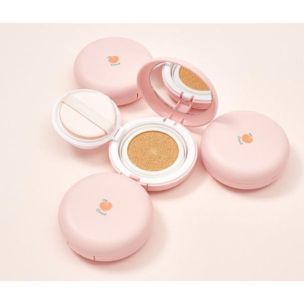 Phấn nước SKINFOOD PEACH COTTON BLUR CUSHION SPF50+PA+++ | BigBuy360 - bigbuy360.vn