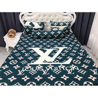 Bộ Drap Thun Hàn Quốc mát lạnh 4 món