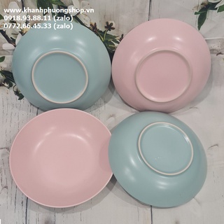 dĩa sứ sâu lòng 24cm - dĩa sứ sâu lòng