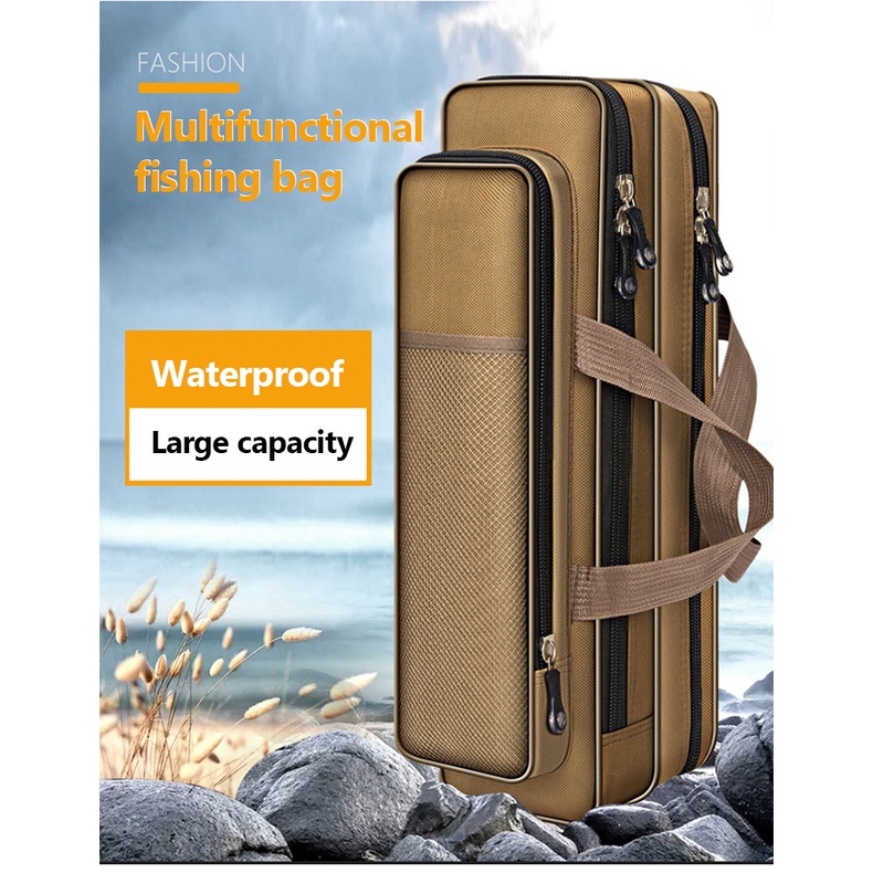 Túi Đựng Cần Câu Cá Hai Lớp Chống Thấm Nước 40-80CM 1200D