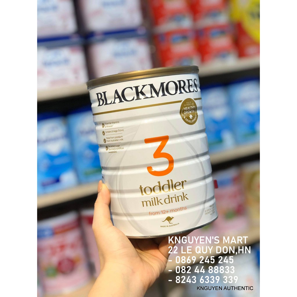 Sữa bột Blackmores [Giá tốt nhất] số 1, 2, 3 900g Úc | BigBuy360 - bigbuy360.vn