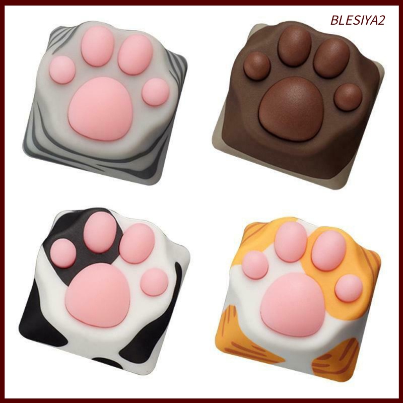 [BLESIYA2] Silicone Cat Paw Mechanical Keyboard Keycap for Cherry MX Premium