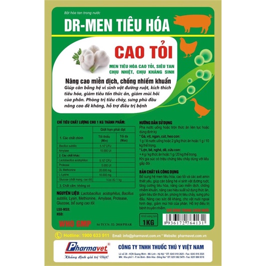 Men Tiêu Hóa Cao Tỏi -kg