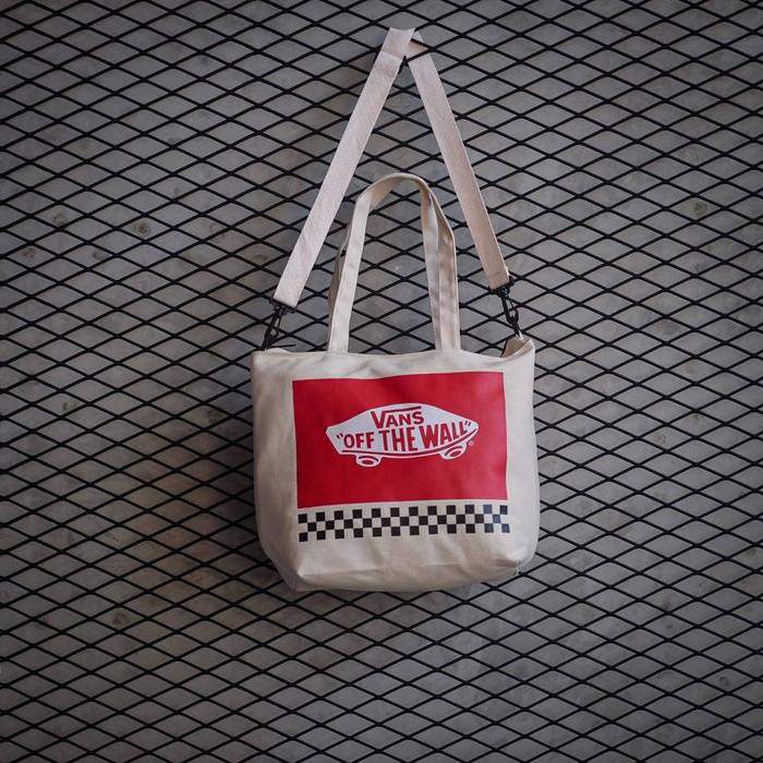 VANS Túi Tote 2 Chiều 100% Cotton Chất Lượng Nhật Bản Cho Nữ