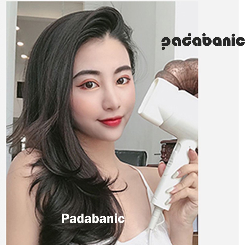 [MỚI NHẤT] Máy Sấy Tóc Hai Chiều Nóng Lạnh Padabanic 2500W Phát Sáng Xanh Công Suất Cao