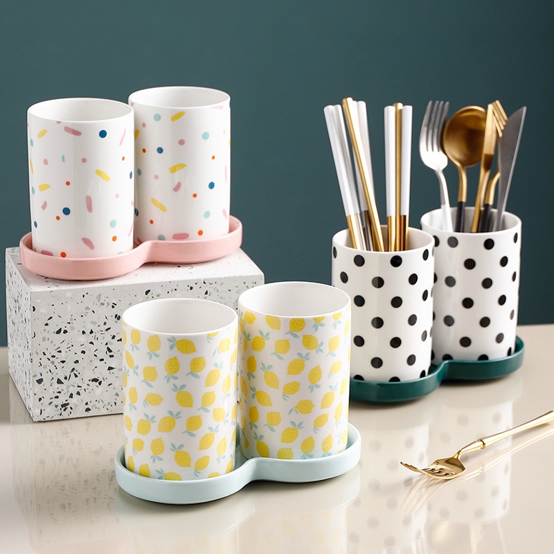 Giá Đỡ Đũa/Đũa/Đũa Bằng Sứ Phong Cách Châu Âu Sáng Tạo