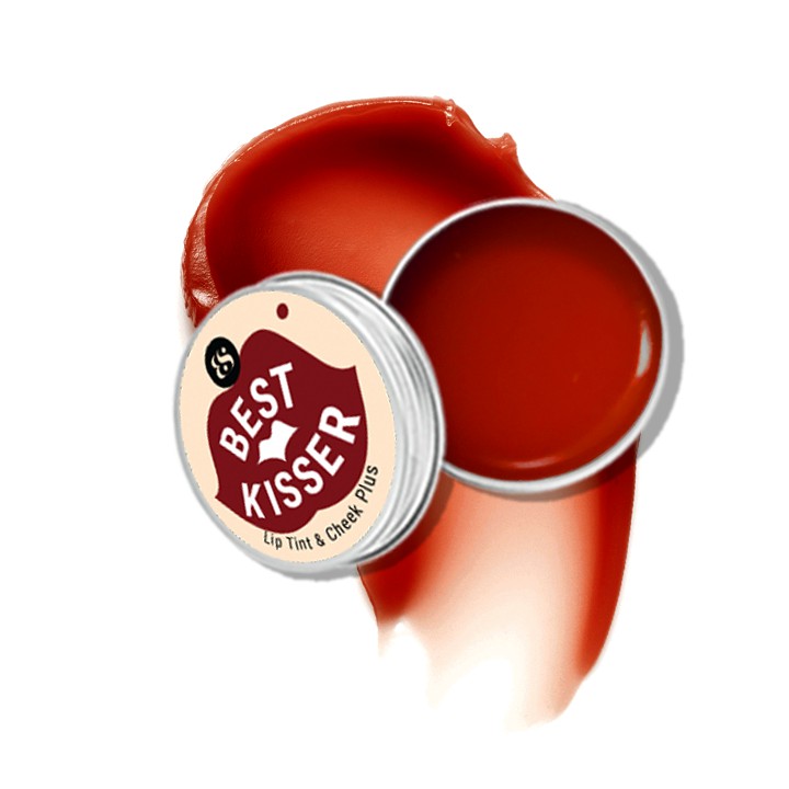 [MỚI] Son dưỡng có màu cho môi và má BareSoul Best Kisser Lip Tint & Cheek Plus (Đỏ/Cam/Hồng) | BigBuy360 - bigbuy360.vn