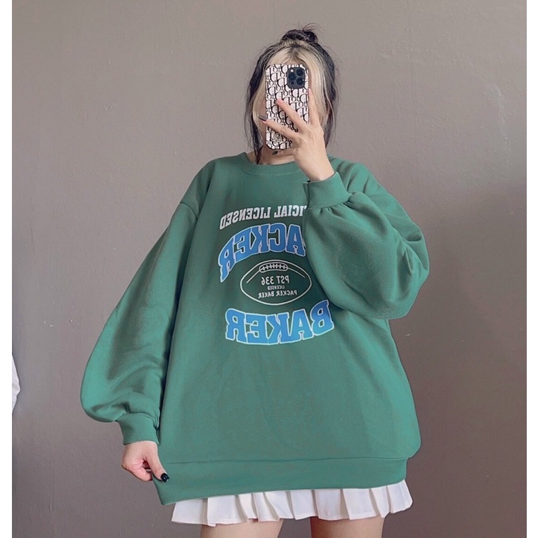 áo sweater nỉ bông fom unisex | BigBuy360 - bigbuy360.vn