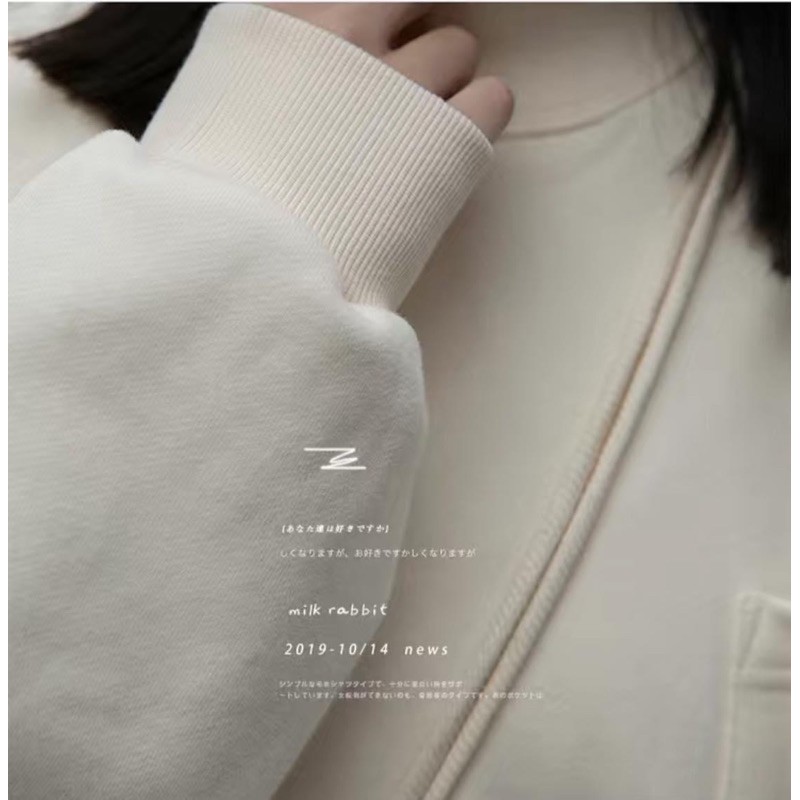 Áo nỉ bông cao cổ mềm mịn | BigBuy360 - bigbuy360.vn