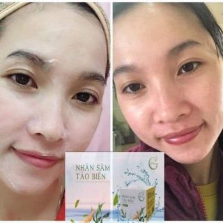 Ủ trắng nhân sâm tảo biển