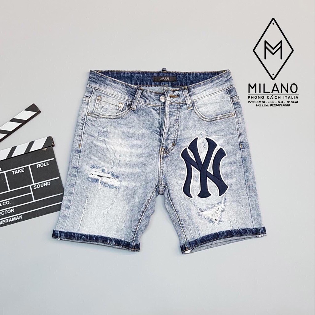 Quần short jean nam King168 , quần short nam cao cấp S01A | BigBuy360 - bigbuy360.vn