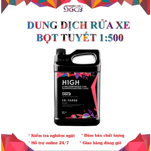 SGCB Dung Dịch Rửa Xe Ô TÔ (4L) SGFA006