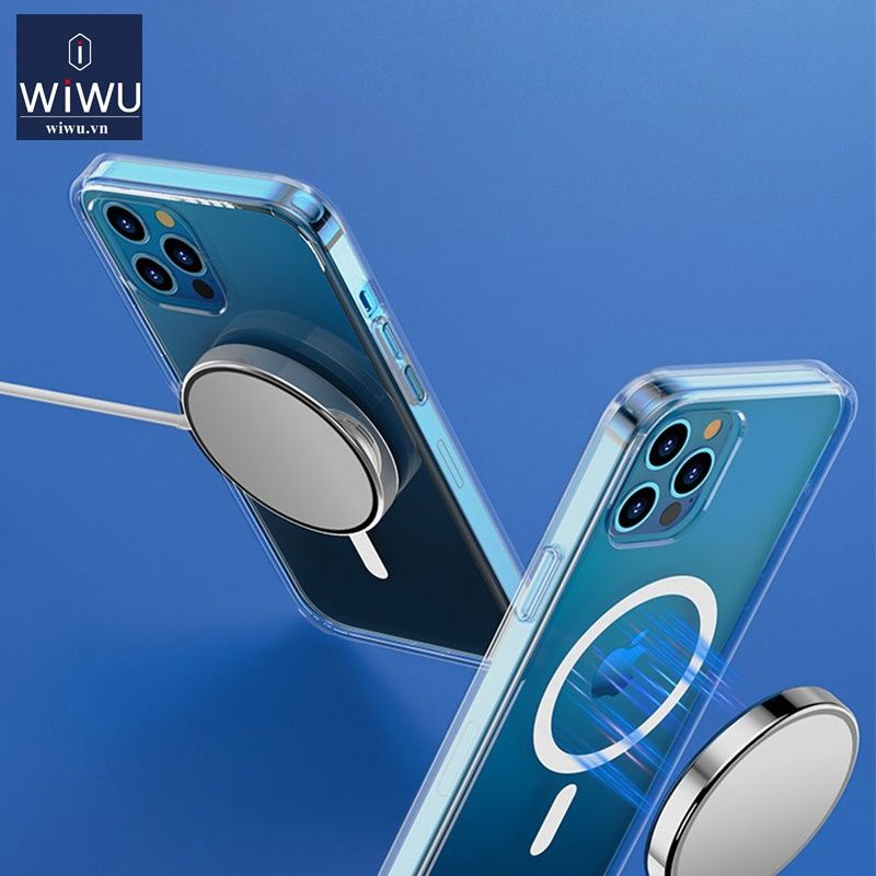 Ốp lưng trong suốt  IPhone 13 pro , IPhone 13 Pro Max Clear Case With hỗ trợ sạc không dây –