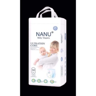 Tặng 2 miếng - 50 miếng tã bỉm quần nanu đủ size m đến 3xl
