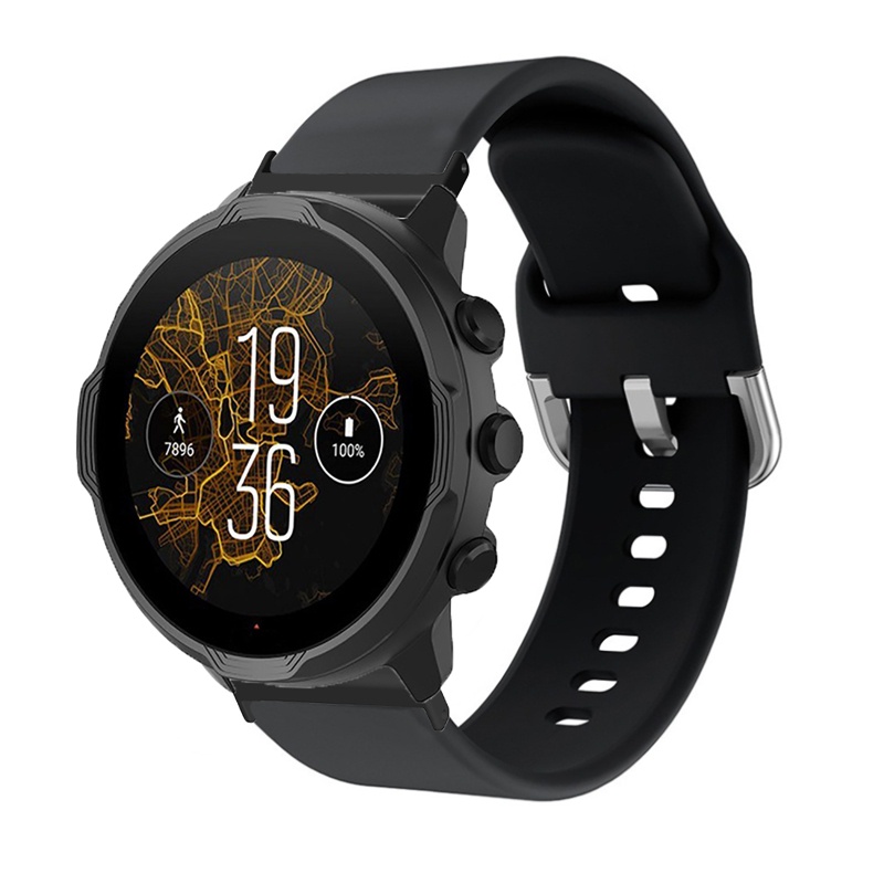 Dây Đeo Silicon Chống Thấm Nước Và Mồ Hôi Thay Thế Cho Đồng Hồ Thể Thao Suunto9 / Suunto7 / D5i