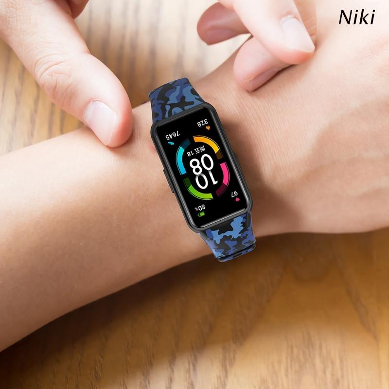 Dây Đeo Silicon Thay Thế Cho Đồng Hồ Huawei Band 6 / 6 Pro