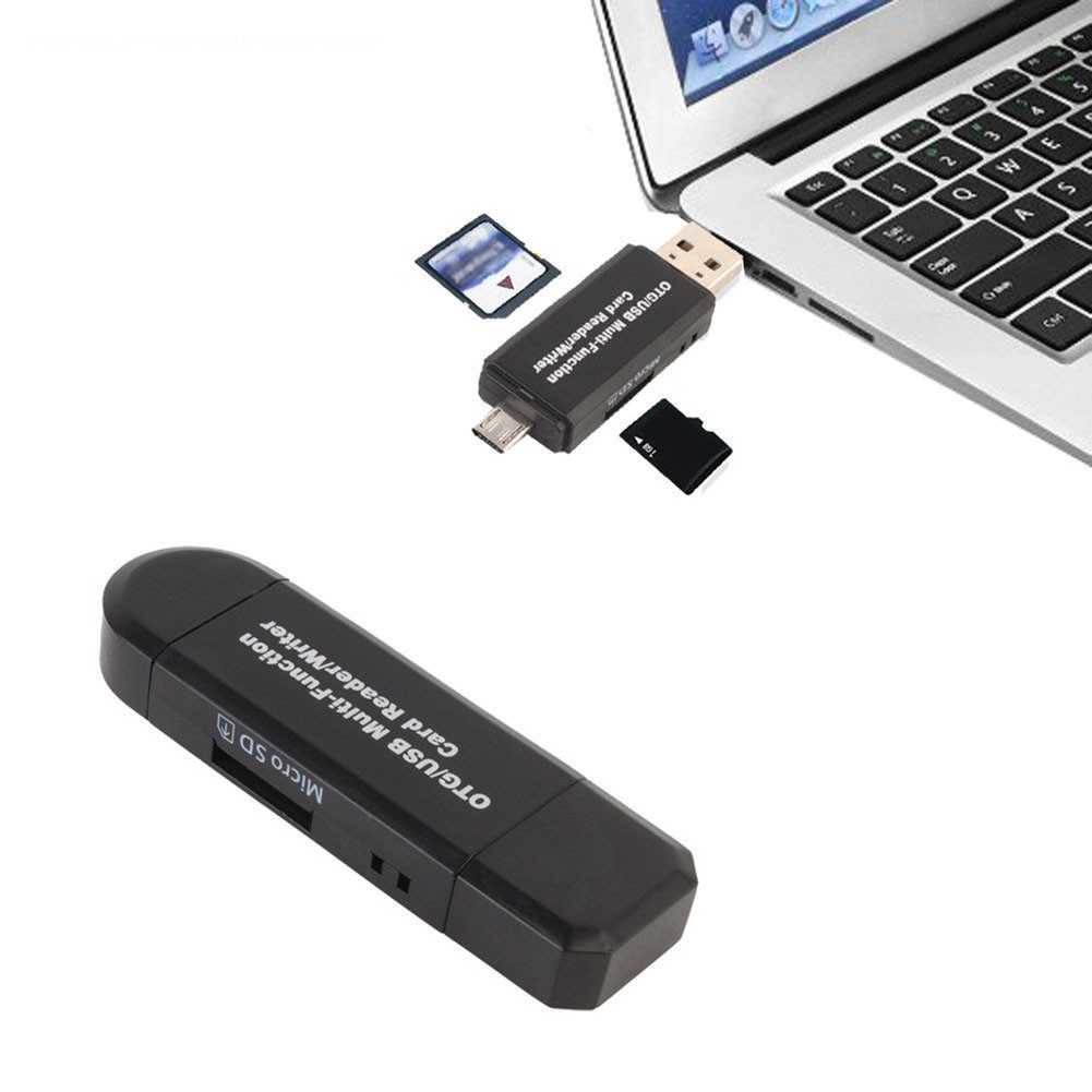 Đầu Đọc Thẻ Nhớ USB / Micro USB OTG Tiện Dụng