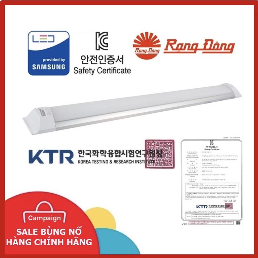 Đèn LED nổi trần M26 40W Rạng Đông M26 1200/40W