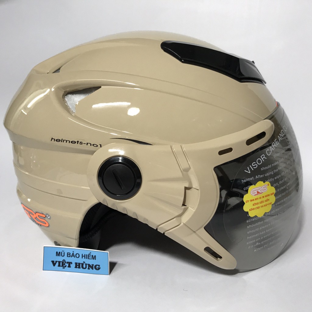 Mũ bảo hiểm GRS A922K sữa