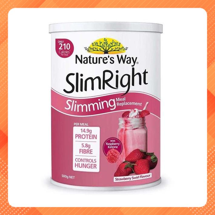 BỘT DINH DƯỠNG PROTEIN GIÚP GIẢM CÂN, KIỂM SOÁT CÂN NẶNG HIỆU QUẢ - PROTEIN NATURE'S WAY SLIMRIGHT