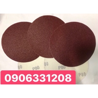 GIẤY NHÁM TRÒN 5”125mm 1 Hộp 100 tờ