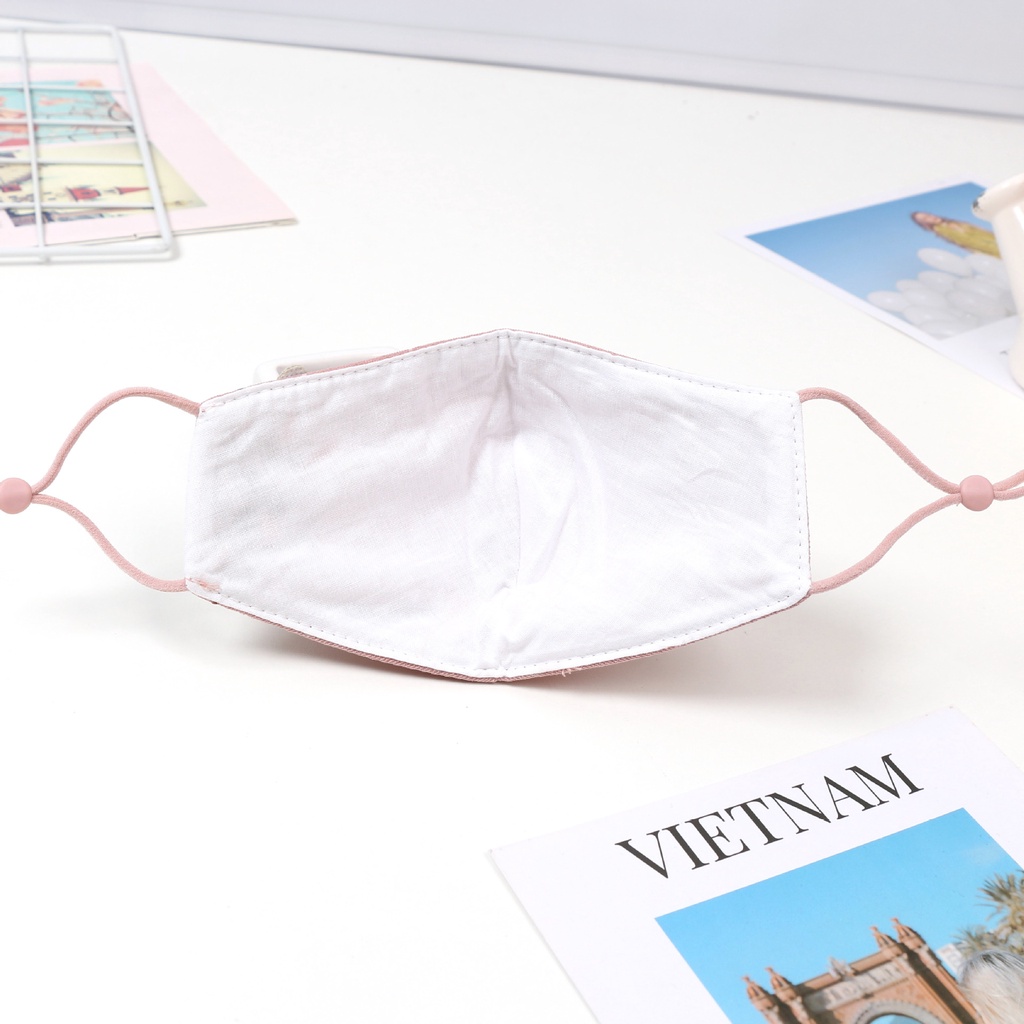 Khẩu Trang Chống Bụi Thoáng Khí Có Thể Tái Sử Dụng Thiết Kế Hoạt Hình Dễ Thương Cho Bé 1-4 Tuổi