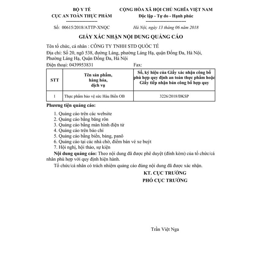 Tinh hàu biển OB - giúp phái mạnh đỉnh cao phong độ