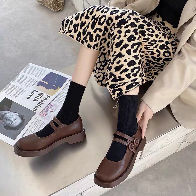 GIÀY OXFORD KIỂU DÁNG VINTAGE 2 QUAI | BigBuy360 - bigbuy360.vn