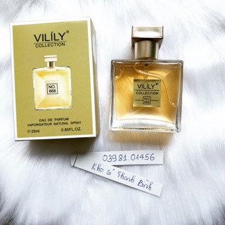 (25ml, Chính Hãng) Nước hoa Vilily No.868