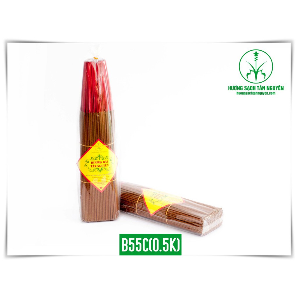 Hương Sạch Tân Nguyên, nhang bài, nhang sạch an toàn sức khỏe, túi 500gr