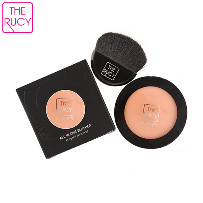 Bộ sản phẩm phấn má hồng The Rucy màu 3 6g và son lì Blooming màu The Rucy 2 3.5g