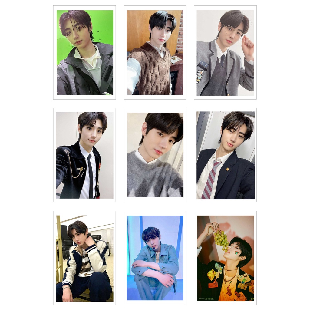 Ép Lụa] Lomo Card 45 Ảnh ENHYPEN -PARK SUNG HOON