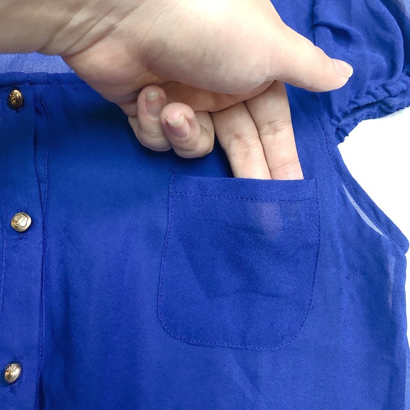 Jumpsuit  xanh lưng thun đồ si 2hand