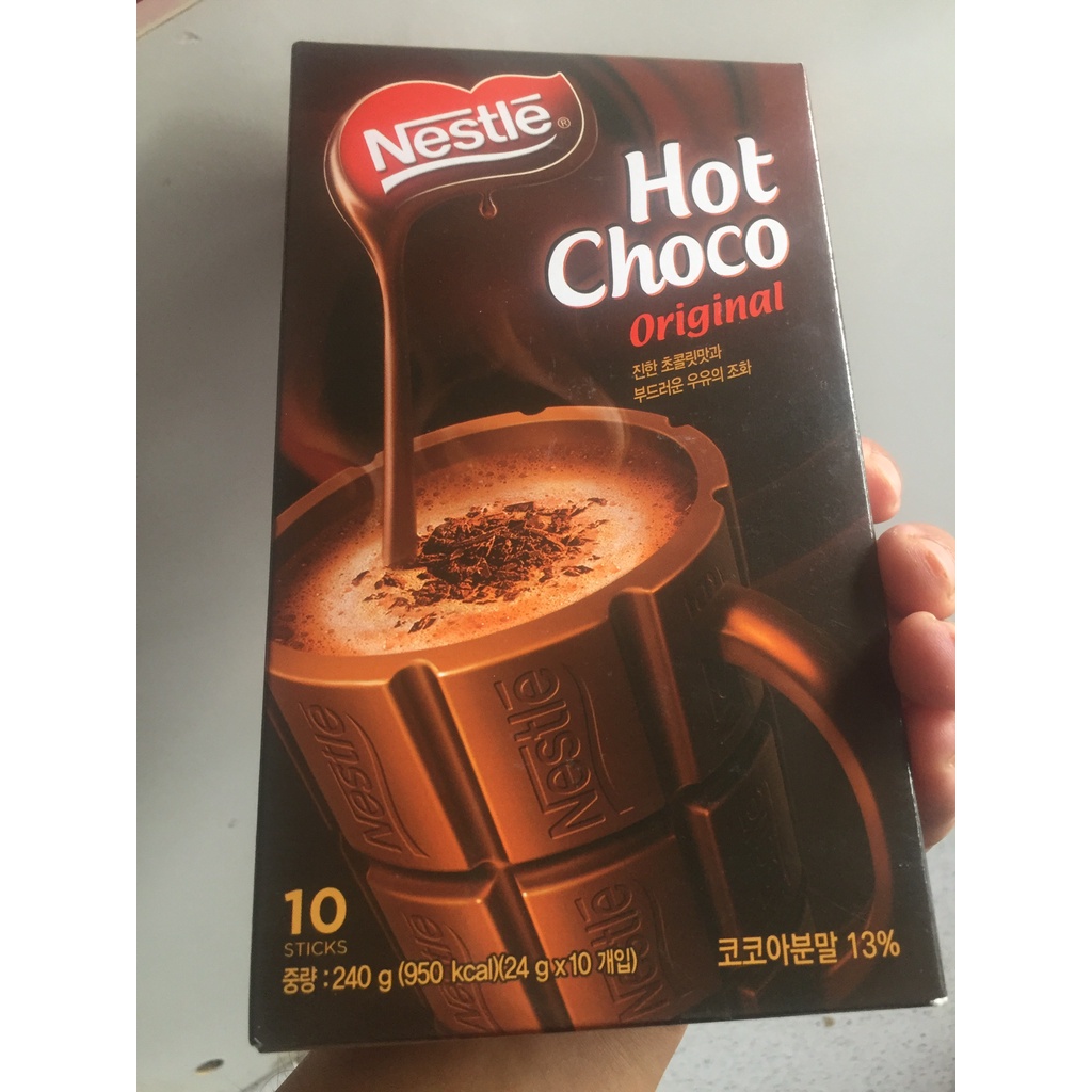 Bột Cacao Hot Choco Hàn Quốc 240g ( 10goix24g)