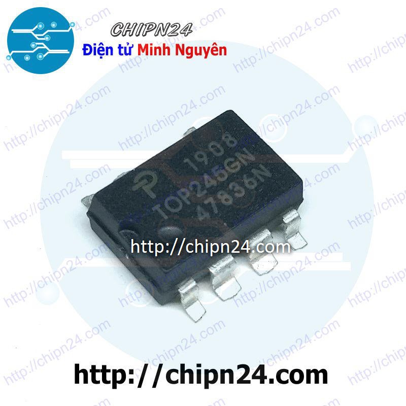 [1 CON] IC TOP245 SOP-7 (SMD Dán) (TOP245GN 245 30W 700V)