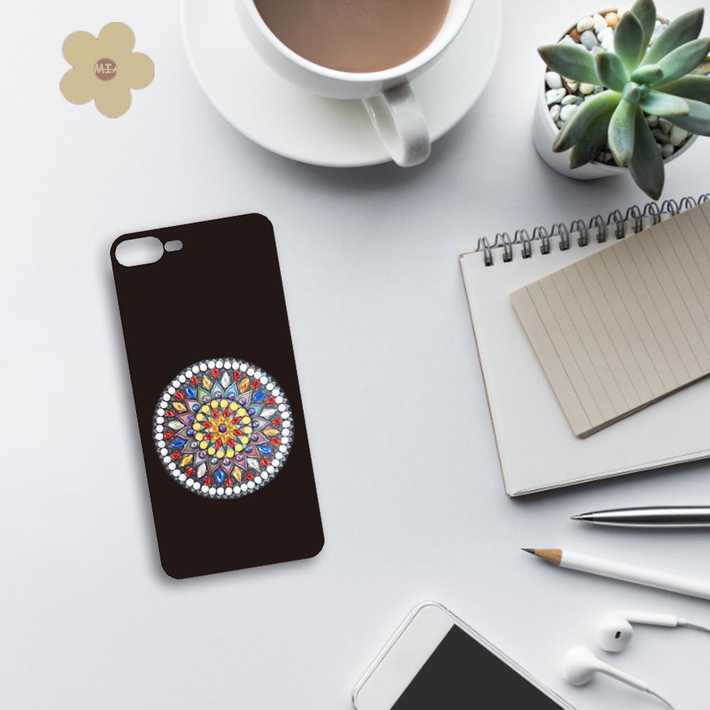 MIAON DIY Diamond Painting Phone Case for iPhone 7 Plus/8 Plus Rhinestone Cover bts