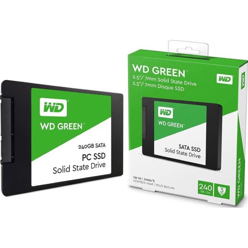 Ổ CỨNG SSD WD 240gb SATA 3 HÀNG HÃNG FPT, MTC, SPC