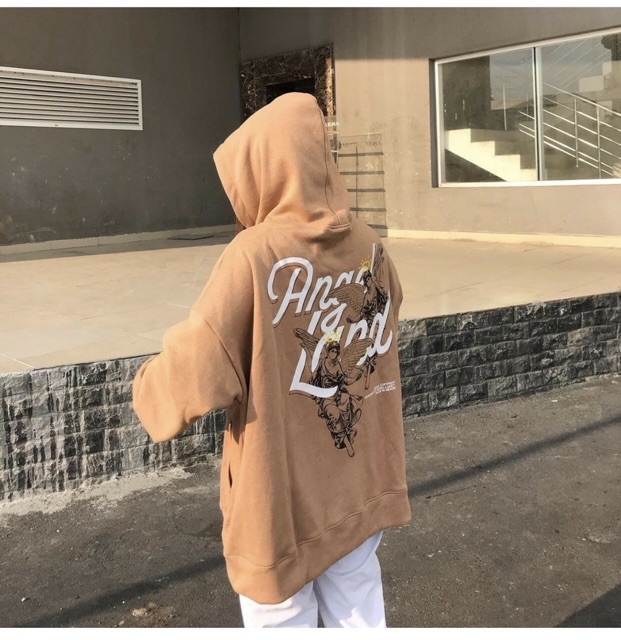 Áo Khoác Nỉ AngelLand In Sắc Nét ❤️ Áo Hoodie Zip Kéo Khoá Nỉ Bông Đẹp Như Ảnh | BigBuy360 - bigbuy360.vn